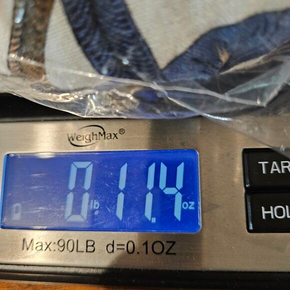 Sigrid Olsen Pants Blue Floral  Belted Wide Leg Cropped Capri Beachy Coastal 6 - Picture 11 of 15